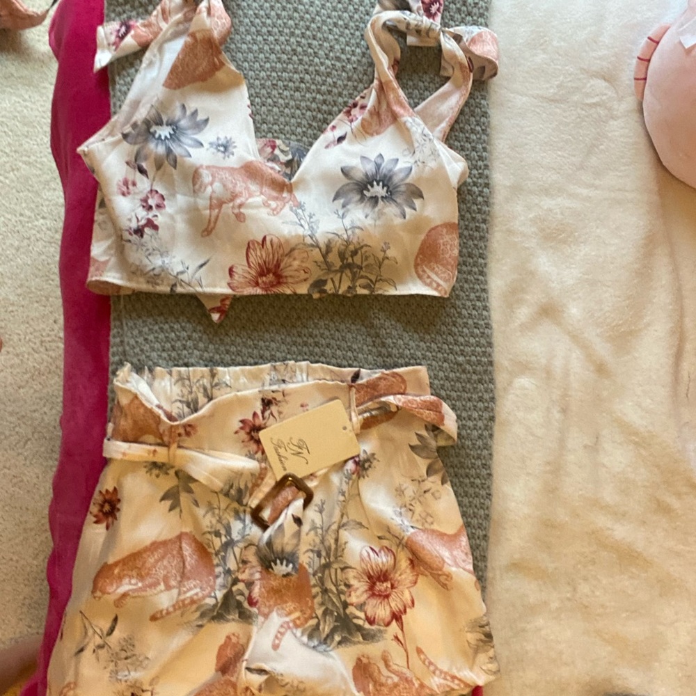 Cute jungle print set bought in Greece
